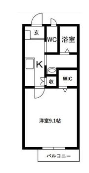 ノーブル A棟の間取り画像