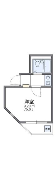 レオパレス蒲田の間取り画像