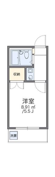 レオパレス蒲田の間取り画像