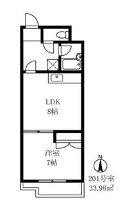 パークサイドマンション松が丘の間取り画像