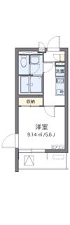 クレイノナカロクフォーの間取り画像