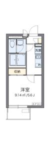 クレイノナカロクフォーの間取り画像