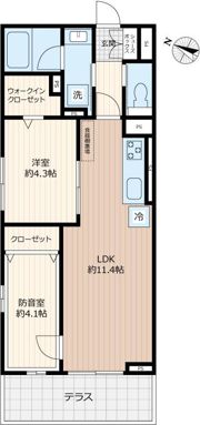 Liberte井草の間取り画像