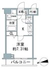 Rising place 両国三番館の間取り画像