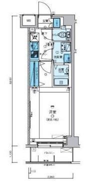 リヴシティ錦糸町五番館の間取り画像