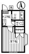 ハイツオーキッドの間取り画像