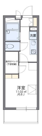 レオパレスFount Aの間取り画像