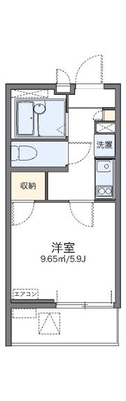 レオネクストラフィーネAOKIの間取り画像