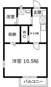 ROMEO（ロメオ） Aの間取り画像