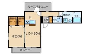 エルミタージュ桜上水南の間取り画像