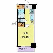 ラグジュアリーアパートメントデュオ神楽坂の間取り画像