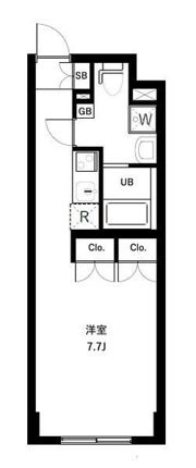 コスモリード東高円寺テラスの間取り画像