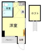 エスポワール北新宿第3の間取り画像