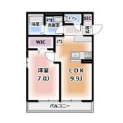 Komorebi Garden中田本町Cの間取り画像