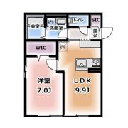 Komorebi Garden中田本町Cの間取り画像