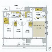 HARUMI FLAG SUN VILLAGE D棟の間取り画像