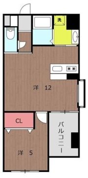 ソラーレ広島の間取り画像