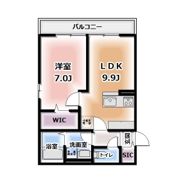 Komorebi Garden中田本町Dの間取り画像