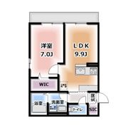 Komorebi Garden中田本町Dの間取り画像