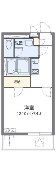 クレイノTATEISHIの間取り画像