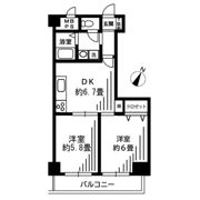 ヴェラハイツ日本橋箱崎の間取り画像