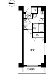 スカイコート錦糸町の間取り画像