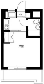 スカイコート新宿第5の間取り画像