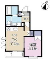 オークハウス久が原の間取り画像