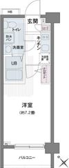 エコロジー都立大学レジデンスの間取り画像