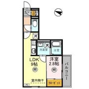 スリール ドゥの間取り画像