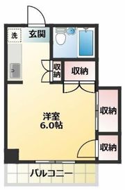 西大久保イレブンの間取り画像