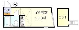 ペアパレス方南町の間取り画像
