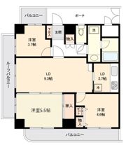 ライオンズマンション東松山下沼公園の間取り画像
