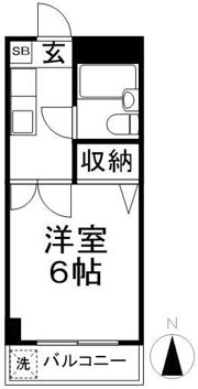 メゾンドハートレーの間取り画像