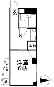 テレスコープ杉田の間取り画像