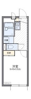 レオパレス経堂の間取り画像