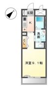 サニーコート安倍の間取り画像