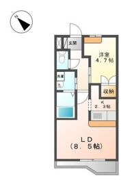 グレーシアの間取り画像