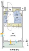アジールコート品川中延の間取り画像