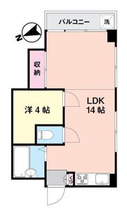 シャトー信濃の間取り画像