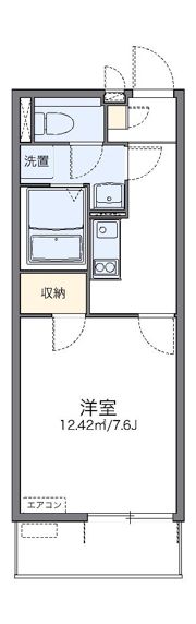 レオネクストオルトシエの間取り画像