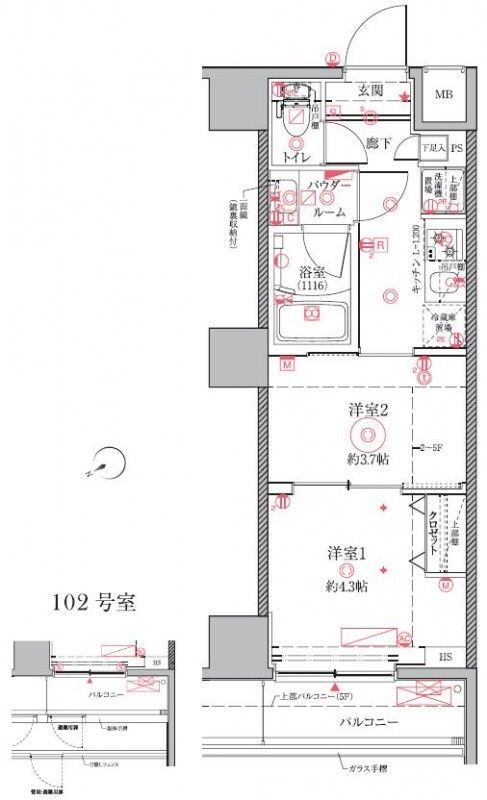 間取図