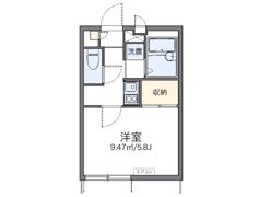 レオパレスKAZUの間取り画像