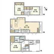 上大崎戸建の間取り画像