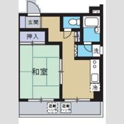 ハナブサマンションの間取り画像