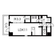 シーズンフラッツ高田馬場リバーサイドサウスの間取り画像