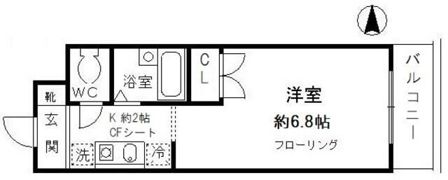 ファインクレスト富士見ヶ丘の間取り画像