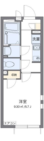 クレイノkeyakiの間取り画像