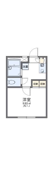 レオパレスパルファンの間取り画像