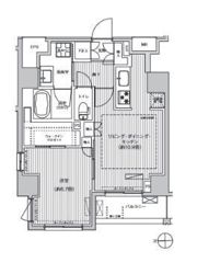 シティインデックス千代田秋葉原の間取り画像